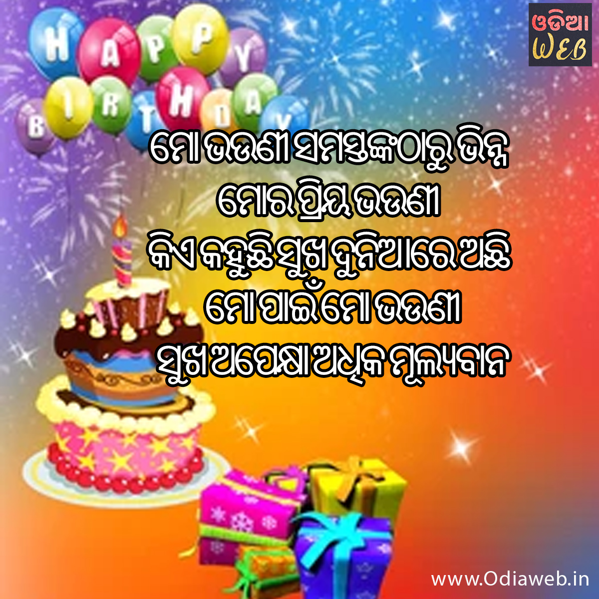 Top-5 Birthday Wishes Odia Sms – OdiaWeb- Odia Film, Music, Songs ...